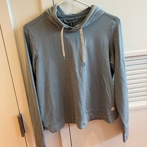 Women’s Vuori Halo Essential Hoodie, Mallorca Heather, Small